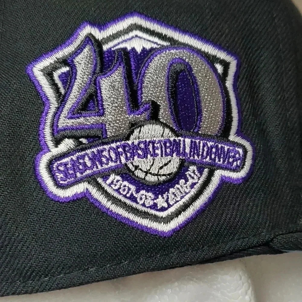 Mitchell &‎ Ness Denver Nuggets 40th Anniversary PacSun Exclusive Fitted 7 1/2 - Picture 4 of 8